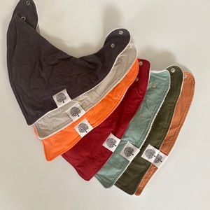 Parker Baby Bandana Drool Bibs 7 Pack Baby Bibs